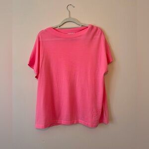 | BARRIE cashmere pink top |